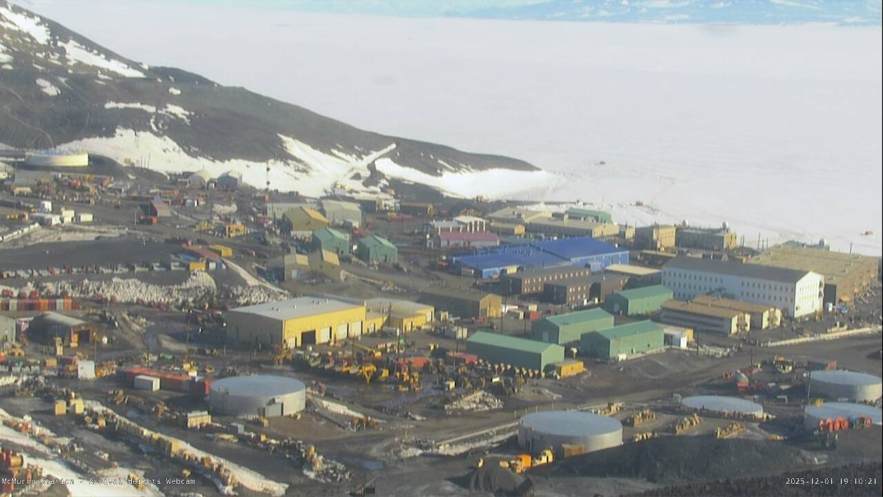 McMurdo Station - Arrival Heights Webcam