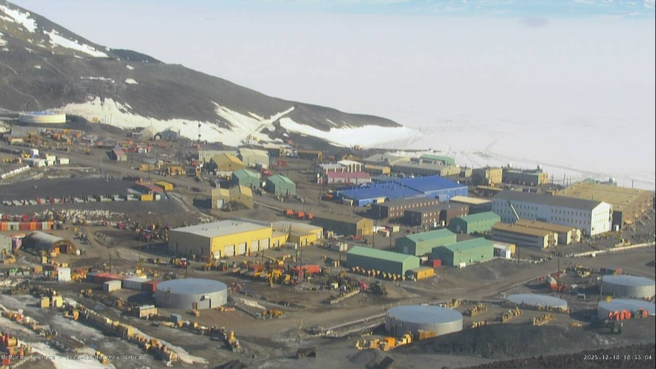 McMurdo Station - Arrival Heights Webcam