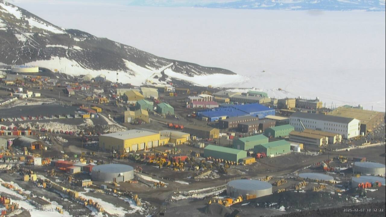 McMurdo Station - Arrival Heights Webcam