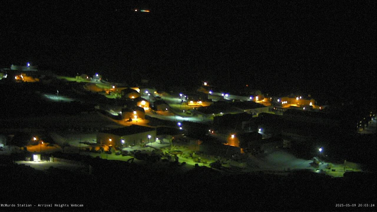 view from the McMurdo USAP webcam