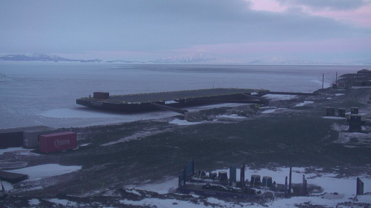 McMurdo Station - McMurdo Pier Webcam