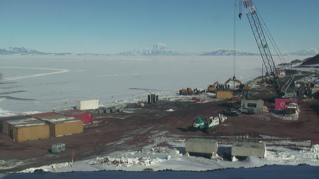 McMurdo Station - McMurdo Pier Webcam