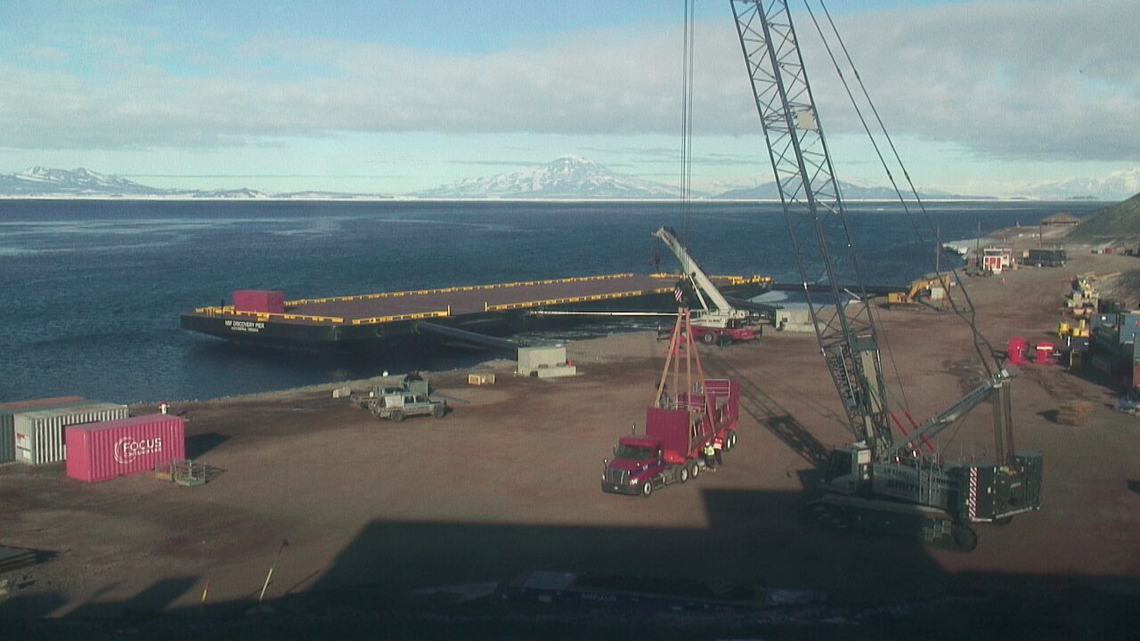 McMurdo Station - McMurdo Pier Webcam