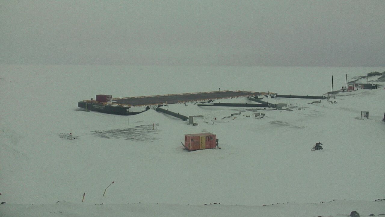 McMurdo Station - McMurdo Pier Webcam