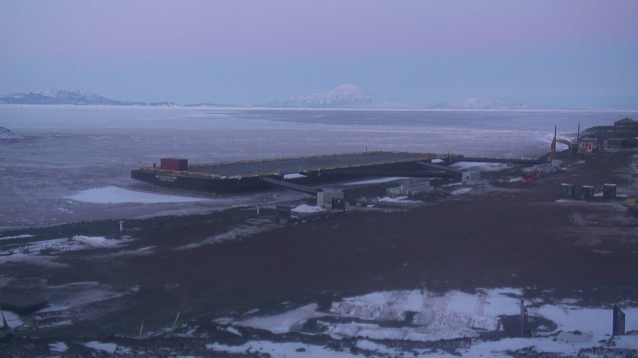 McMurdo Station - McMurdo Pier Webcam