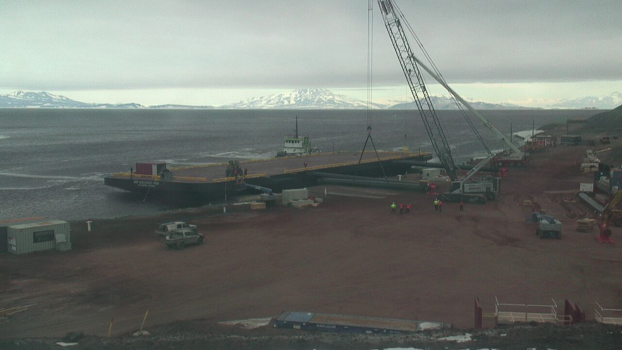 McMurdo Station - McMurdo Pier Webcam