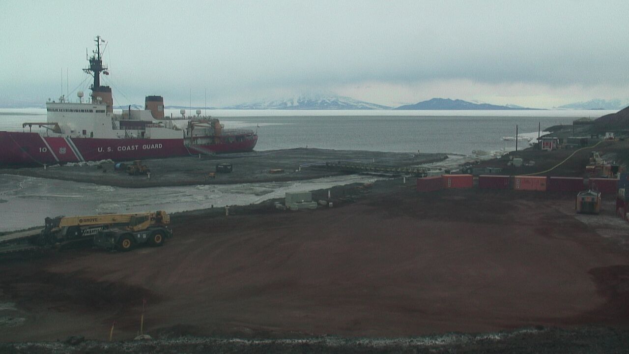 McMurdo Station - McMurdo Pier Webcam