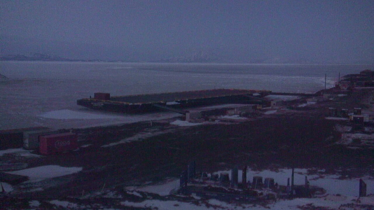 McMurdo Station - McMurdo Pier Webcam