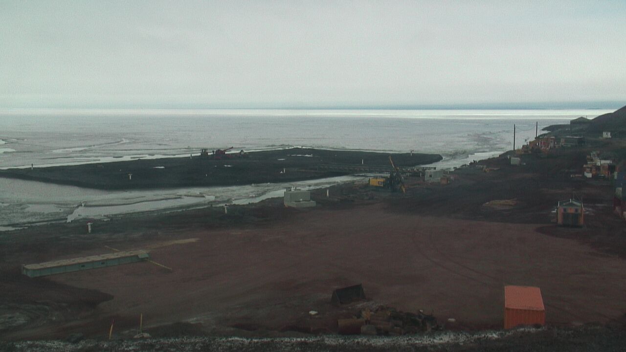 McMurdo Station - McMurdo Pier Webcam