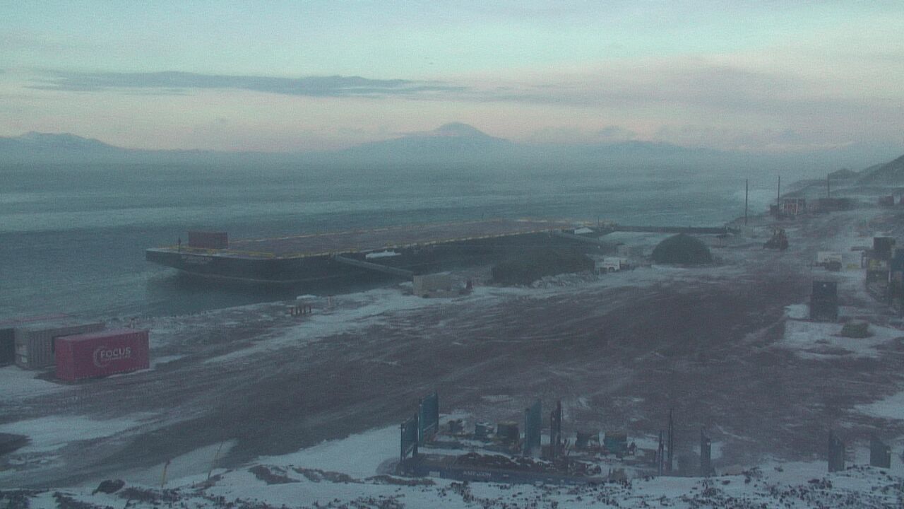 McMurdo Station - McMurdo Pier Webcam