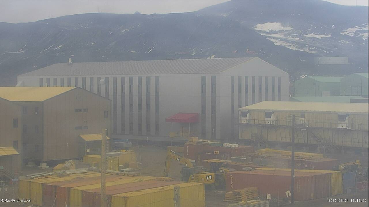 McMurdo Station - Lodging Construction Webcam