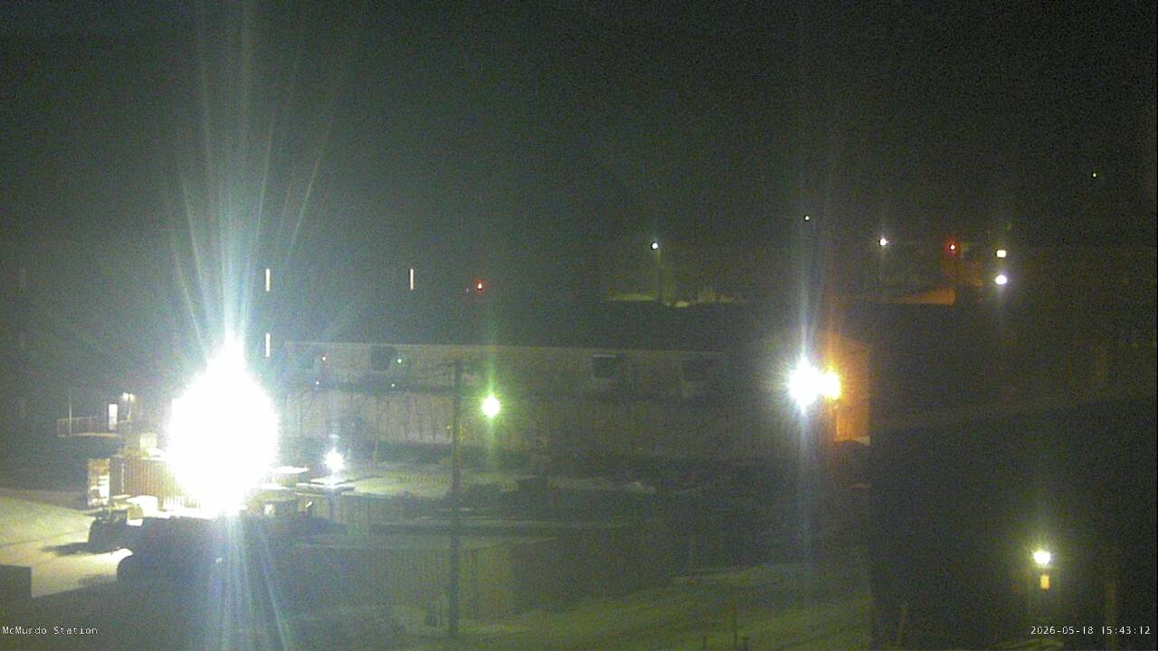 McMurdo Station - Lodging Construction Webcam
