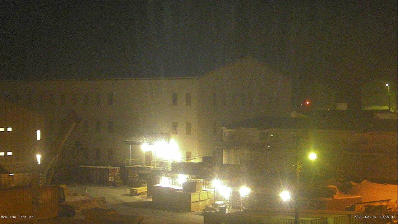 McMurdo Station - Lodging Construction Webcam