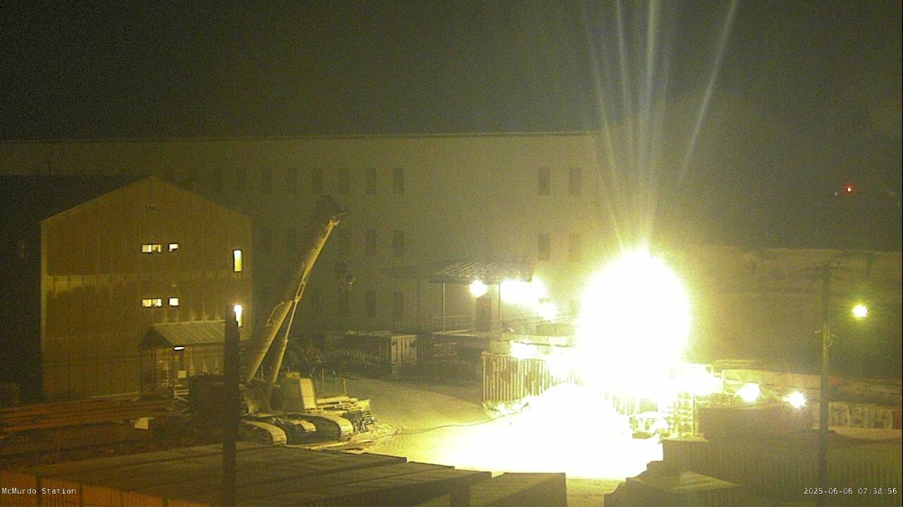 McMurdo Station - Lodging Construction Webcam