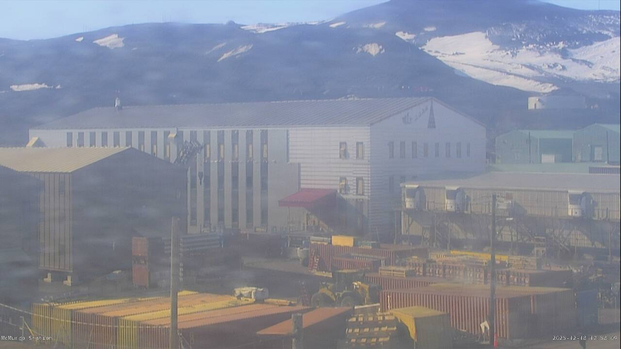 McMurdo Station - Lodging Construction Webcam