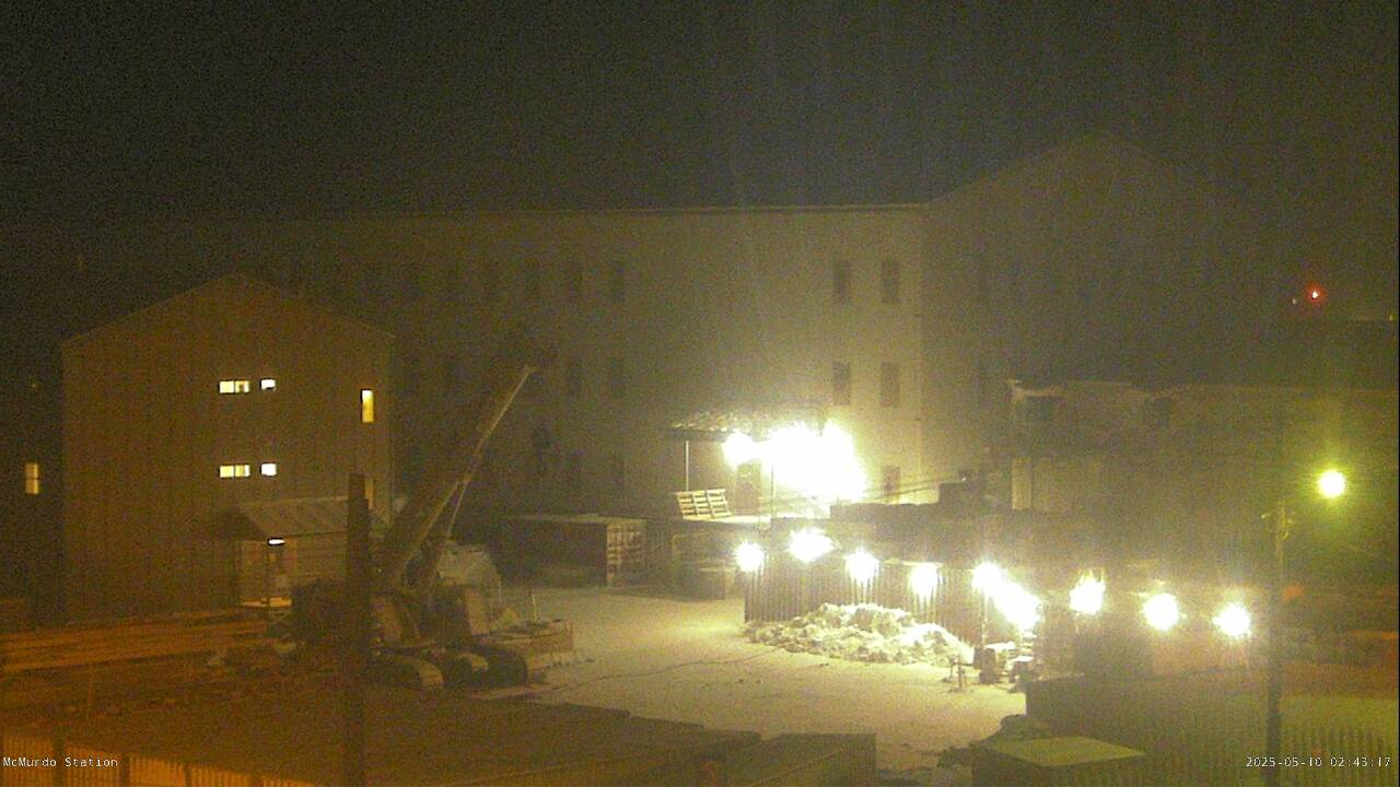 McMurdo Station - Lodging Construction Webcam