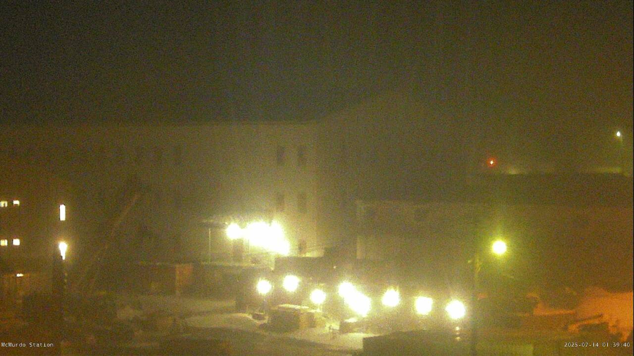McMurdo Station - Lodging Construction Webcam