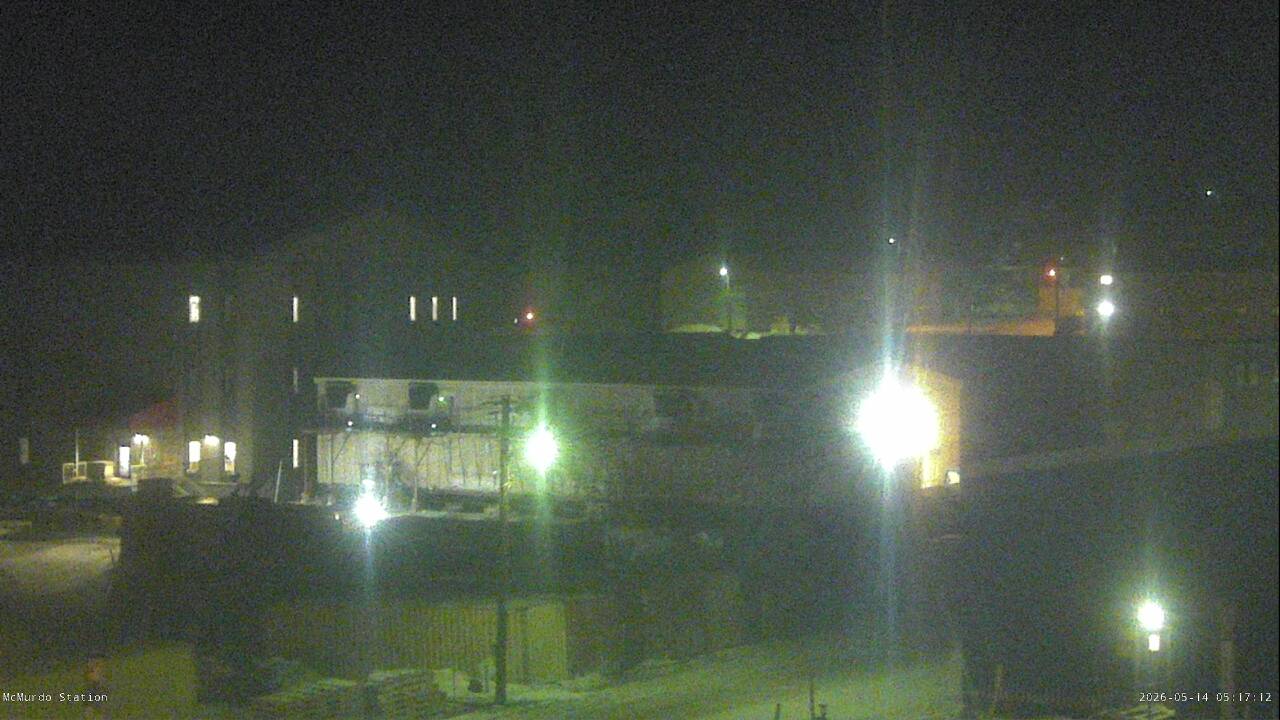 McMurdo Station - Lodging Construction Webcam
