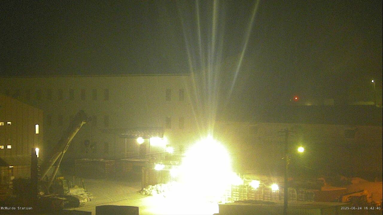 McMurdo Station - Lodging Construction Webcam
