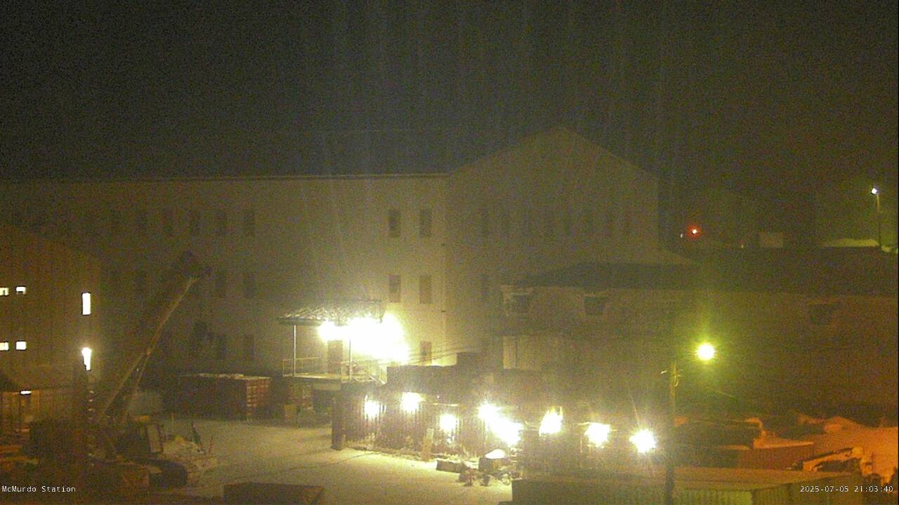 McMurdo Station - Lodging Construction Webcam