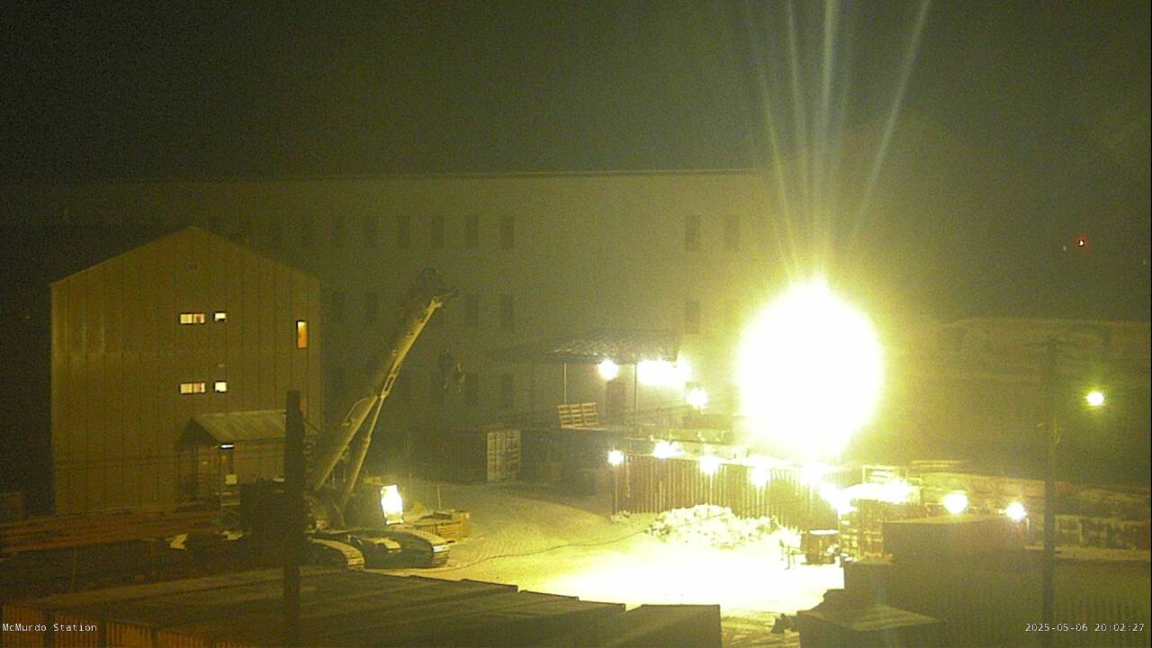McMurdo Station - Lodging Construction Webcam