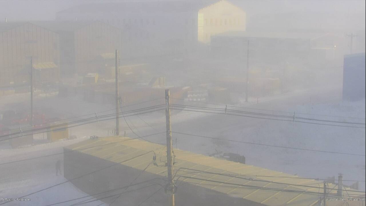 McMurdo Station - Lodging Construction Webcam