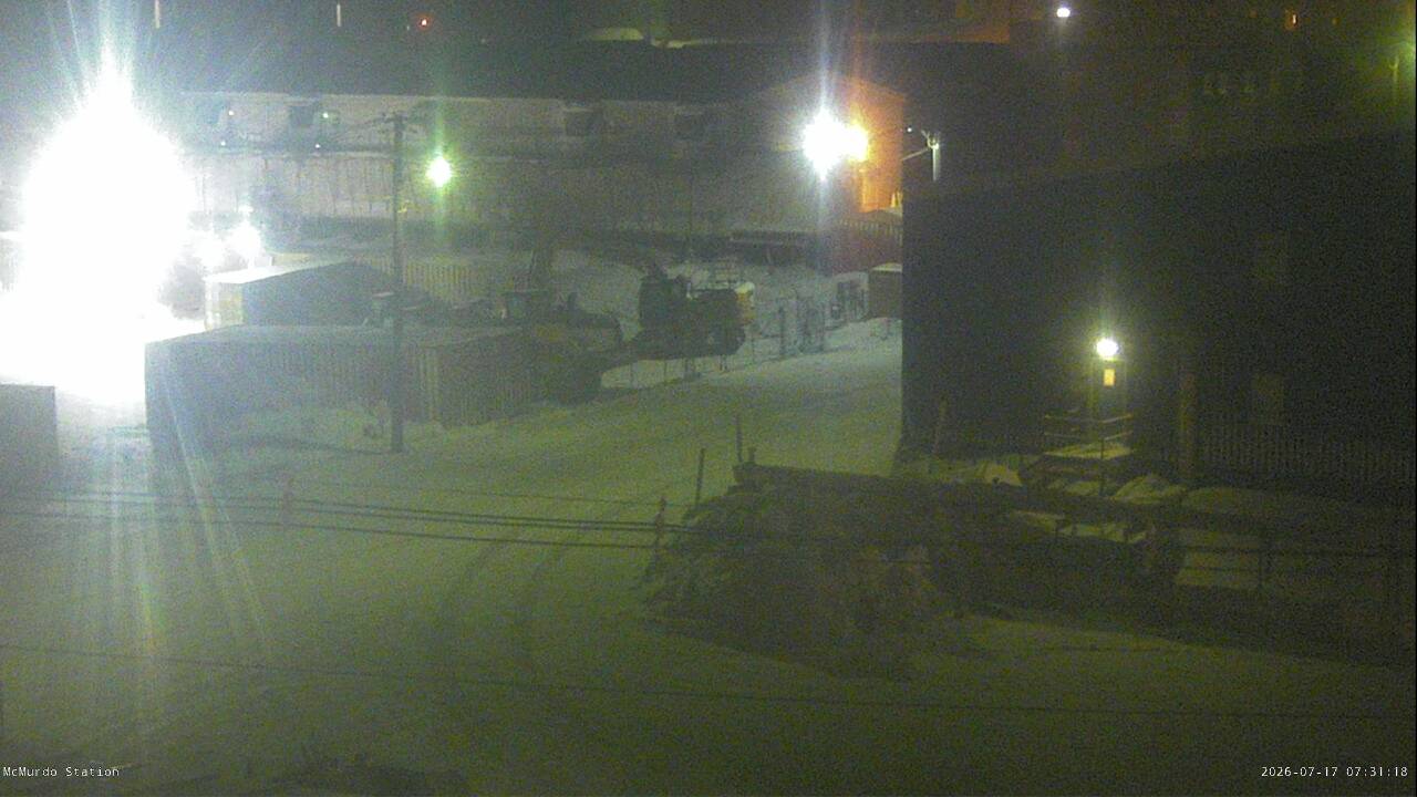 McMurdo Station - Lodging Construction Webcam