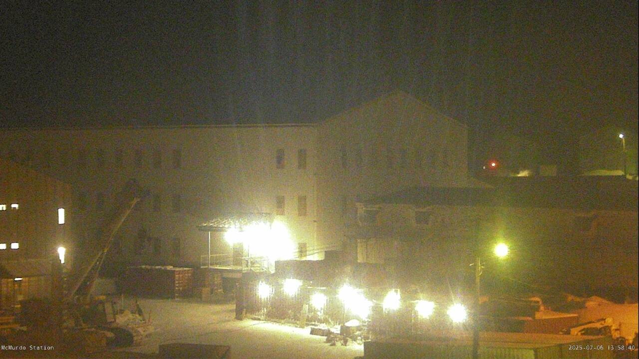 McMurdo Station - Lodging Construction Webcam