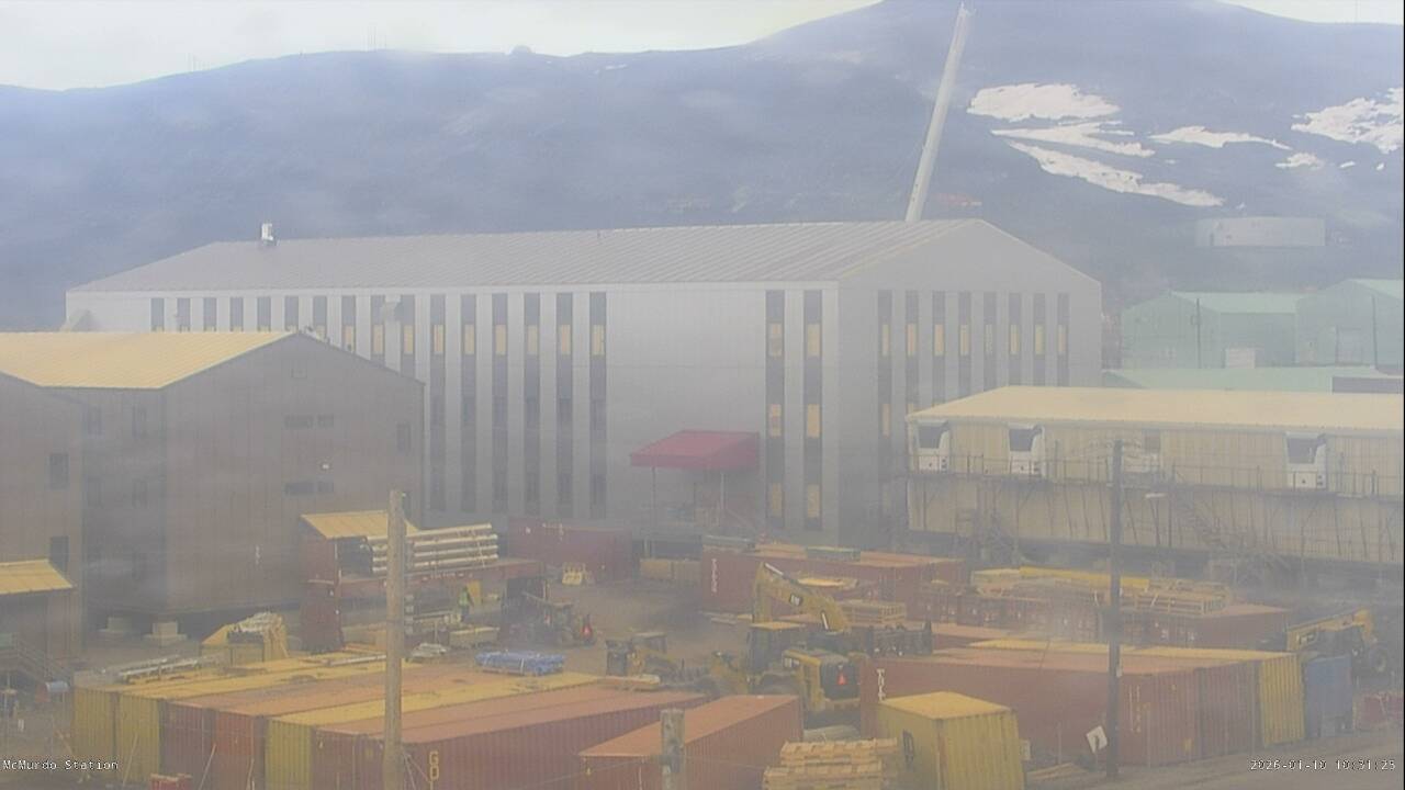 McMurdo Station - Lodging Construction Webcam