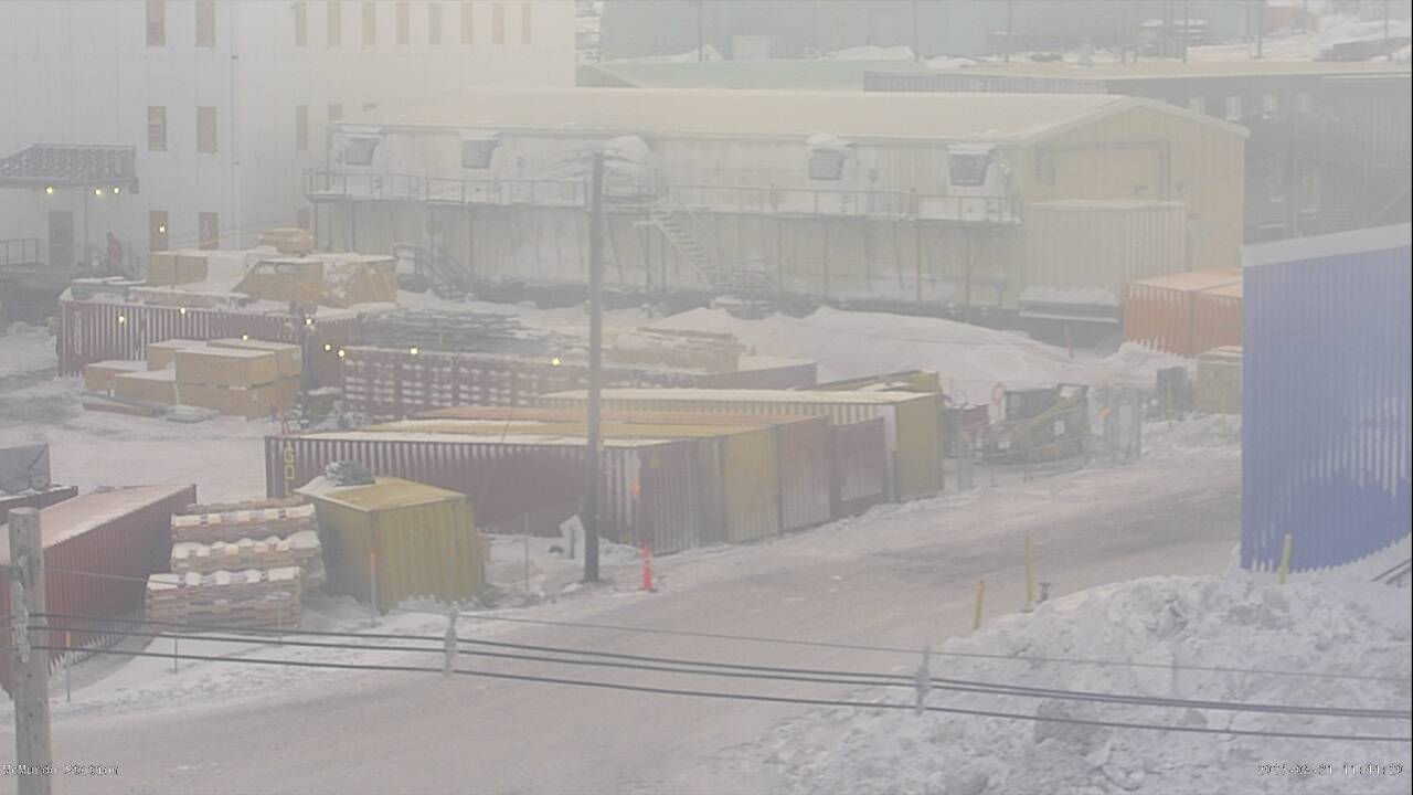 McMurdo Station - Lodging Construction Webcam