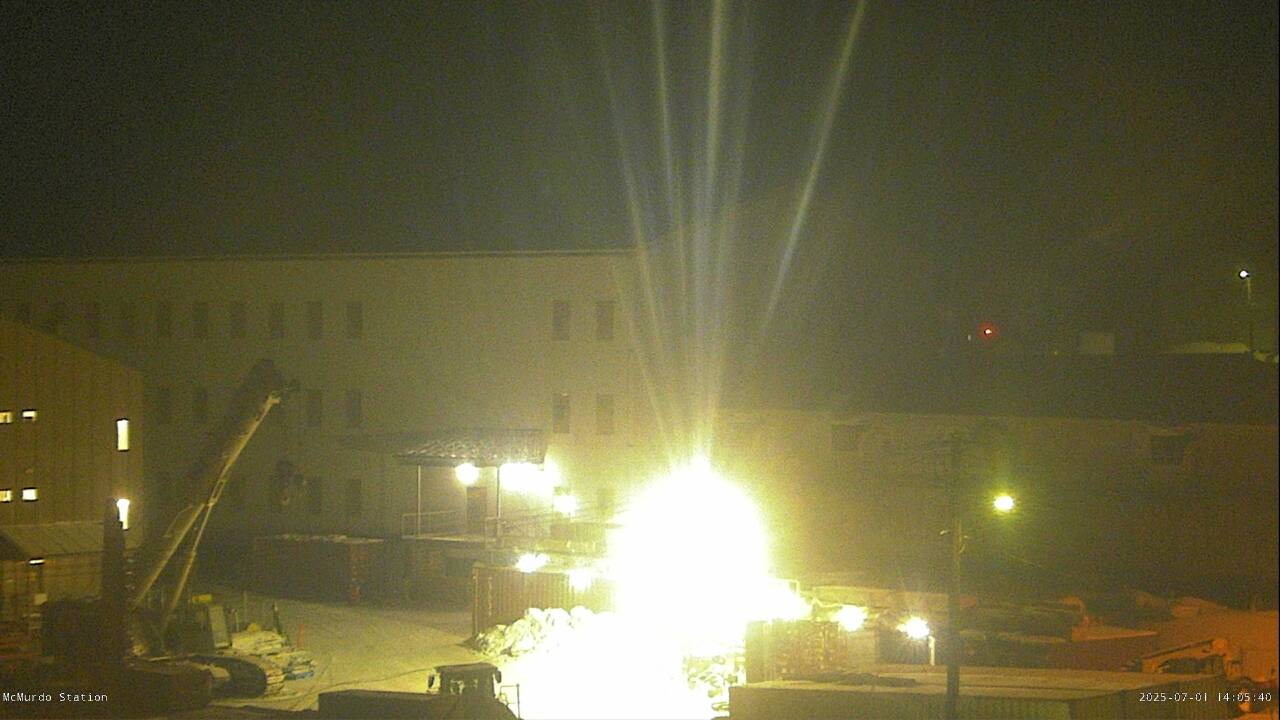 McMurdo Station - Lodging Construction Webcam