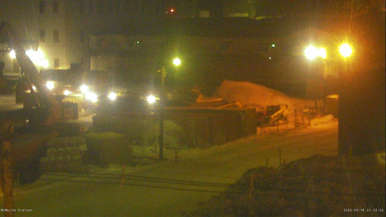 McMurdo Station - Lodging Construction Webcam