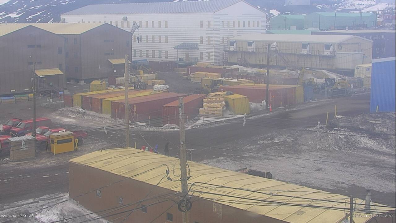 McMurdo Station - Lodging Construction Webcam