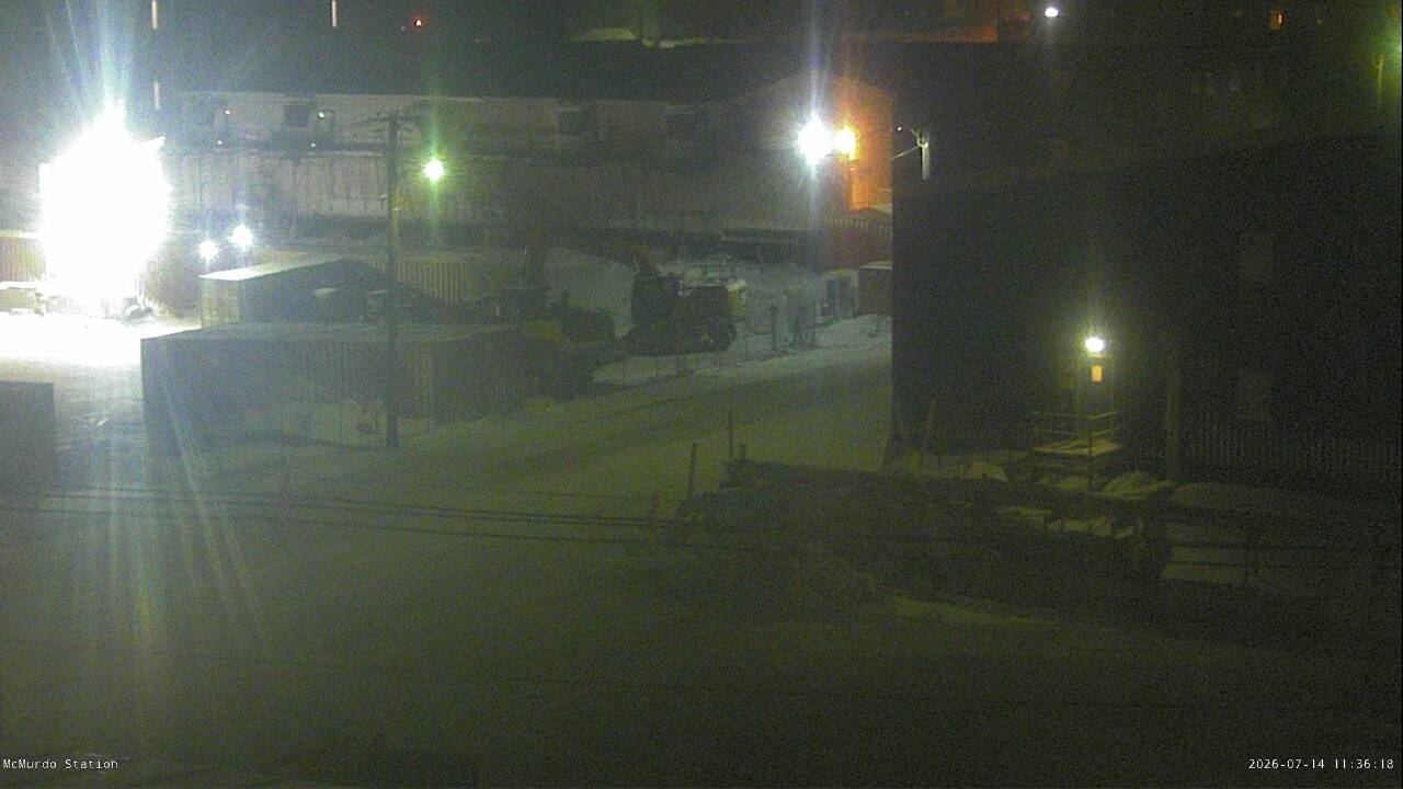 McMurdo Station - Lodging Construction Webcam