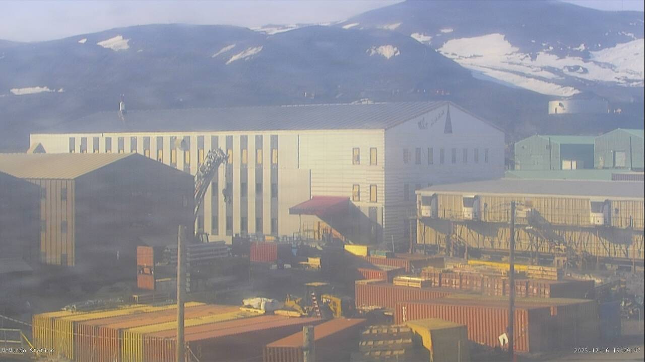 McMurdo Station - Lodging Construction Webcam