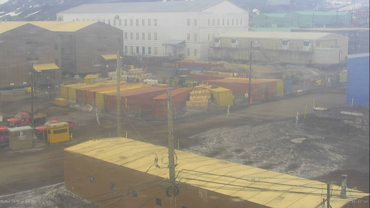 McMurdo Station - Lodging Construction Webcam