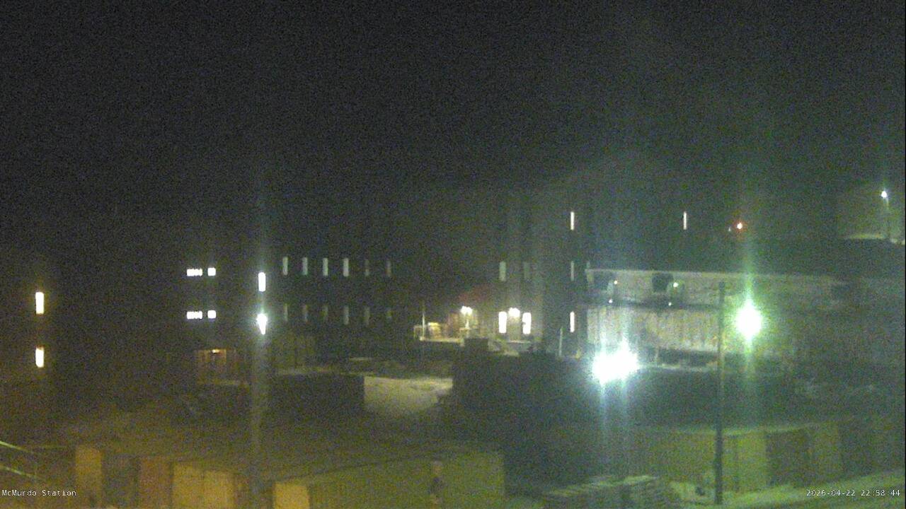 McMurdo Station - Lodging Construction Webcam