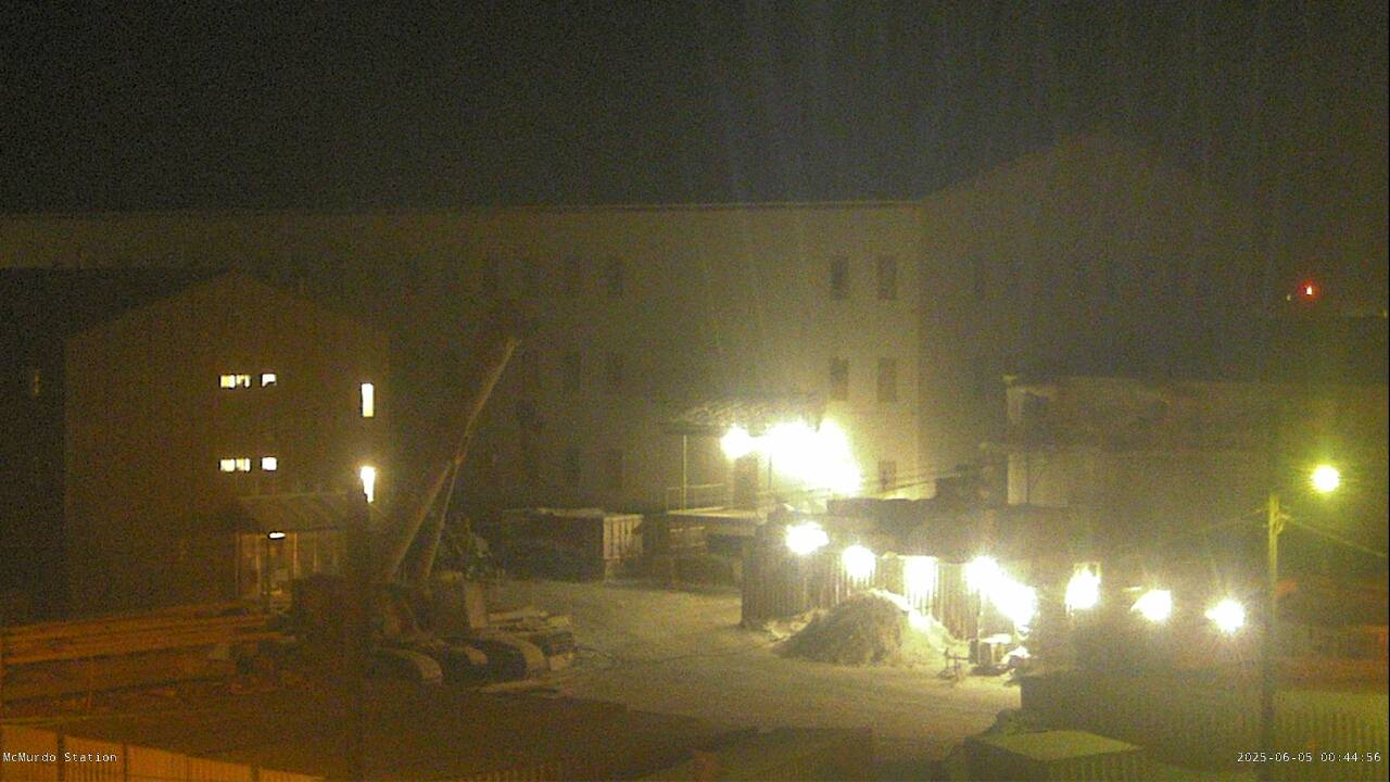 McMurdo Station - Lodging Construction Webcam