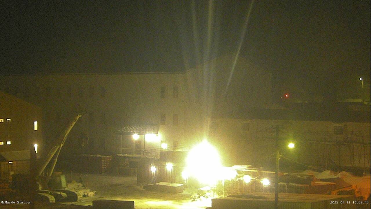 McMurdo Station - Lodging Construction Webcam