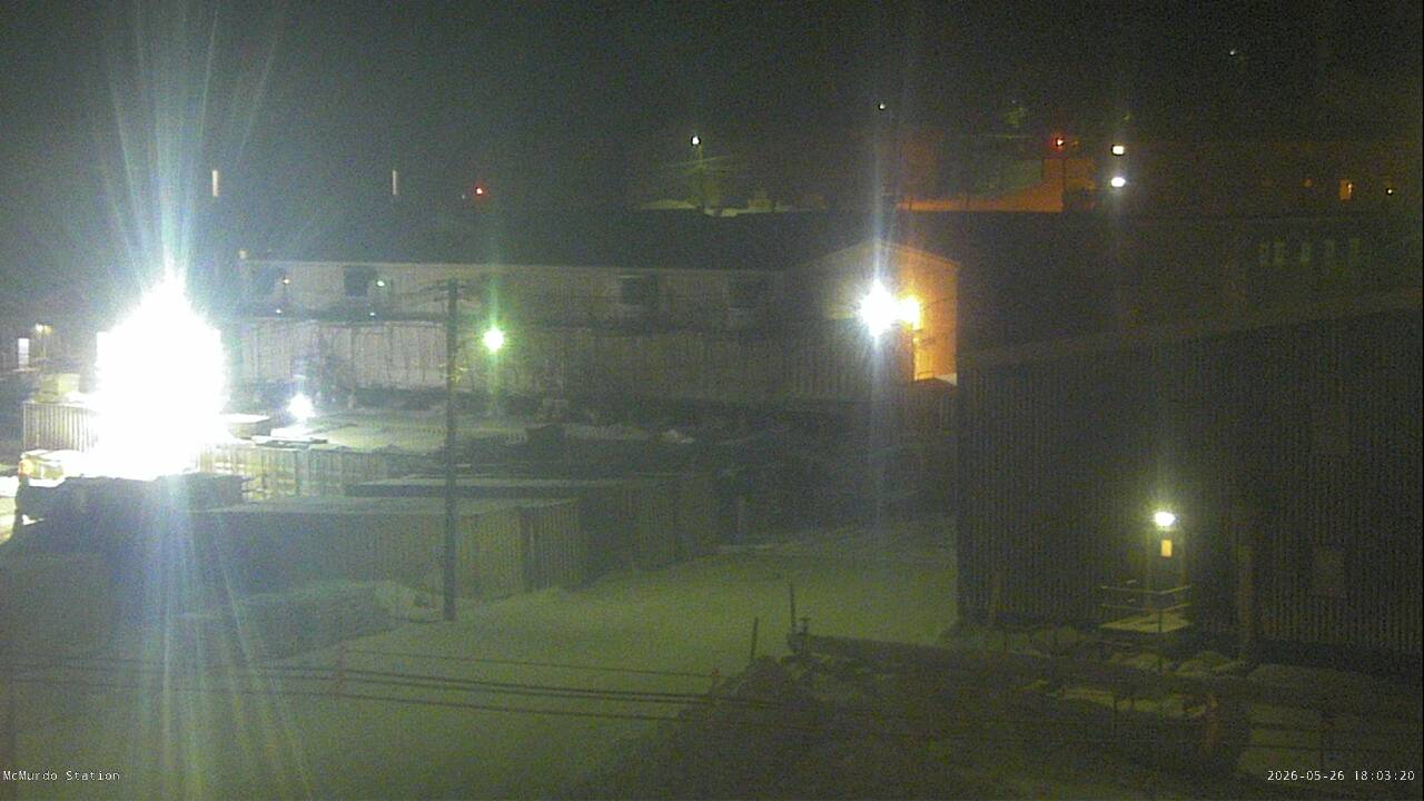 McMurdo Station - Lodging Construction Webcam