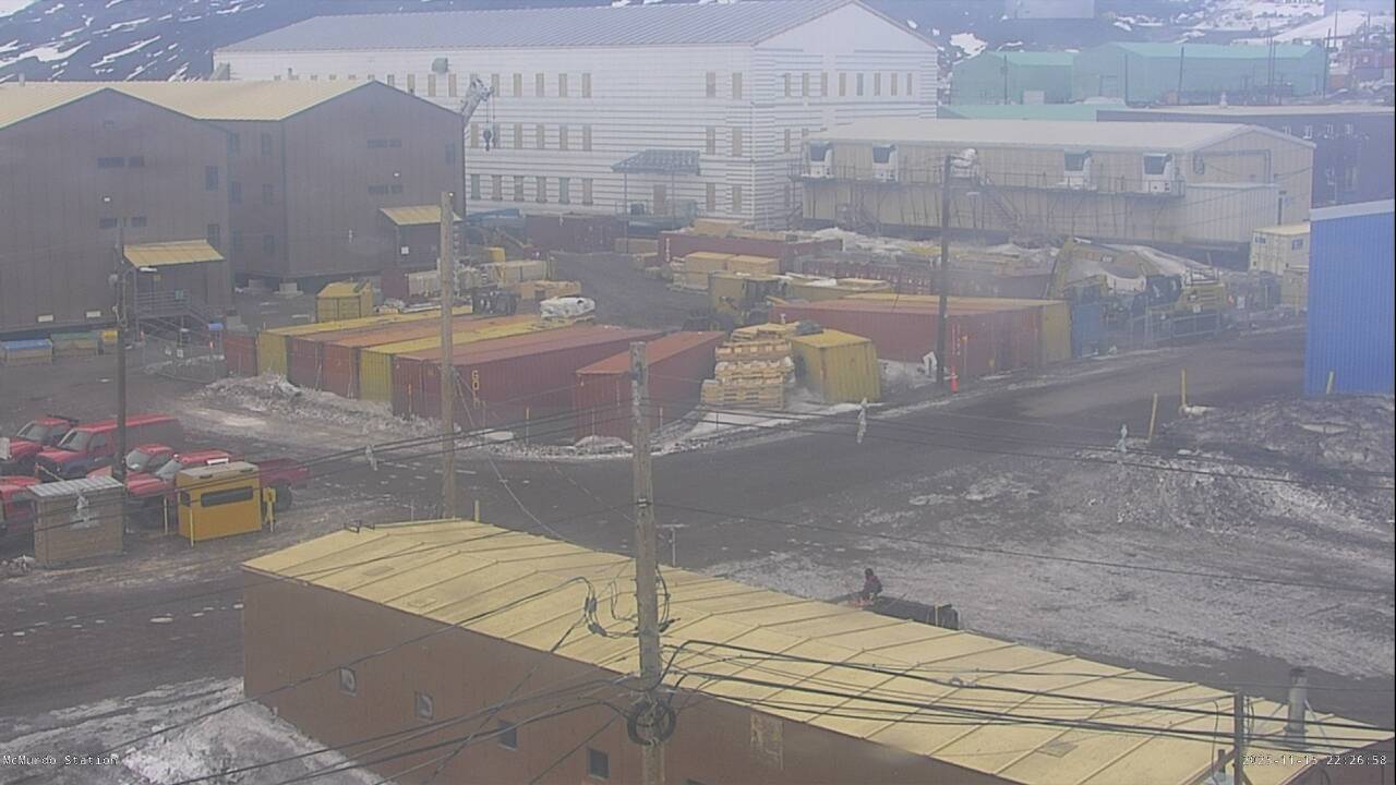 McMurdo Station - Lodging Construction Webcam