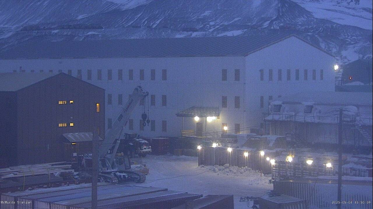 McMurdo Station - Lodging Construction Webcam