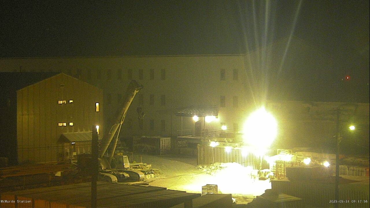 McMurdo Station - Lodging Construction Webcam