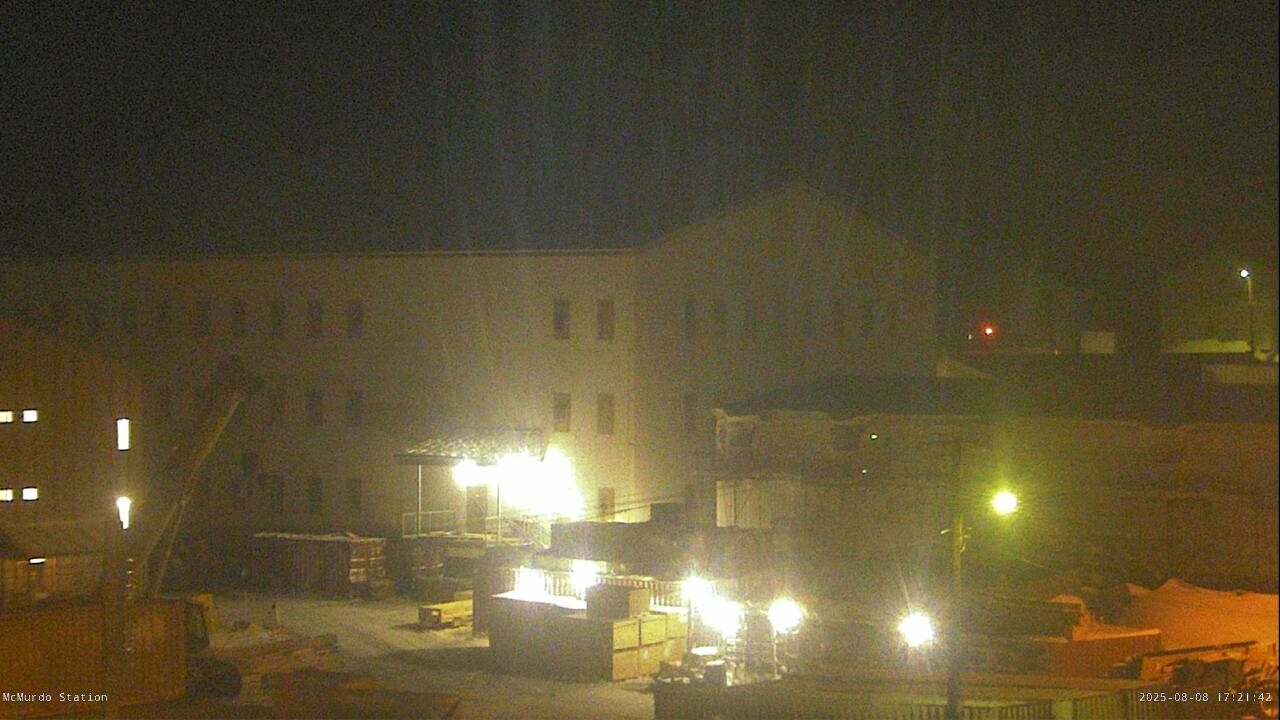 McMurdo Station - Lodging Construction Webcam