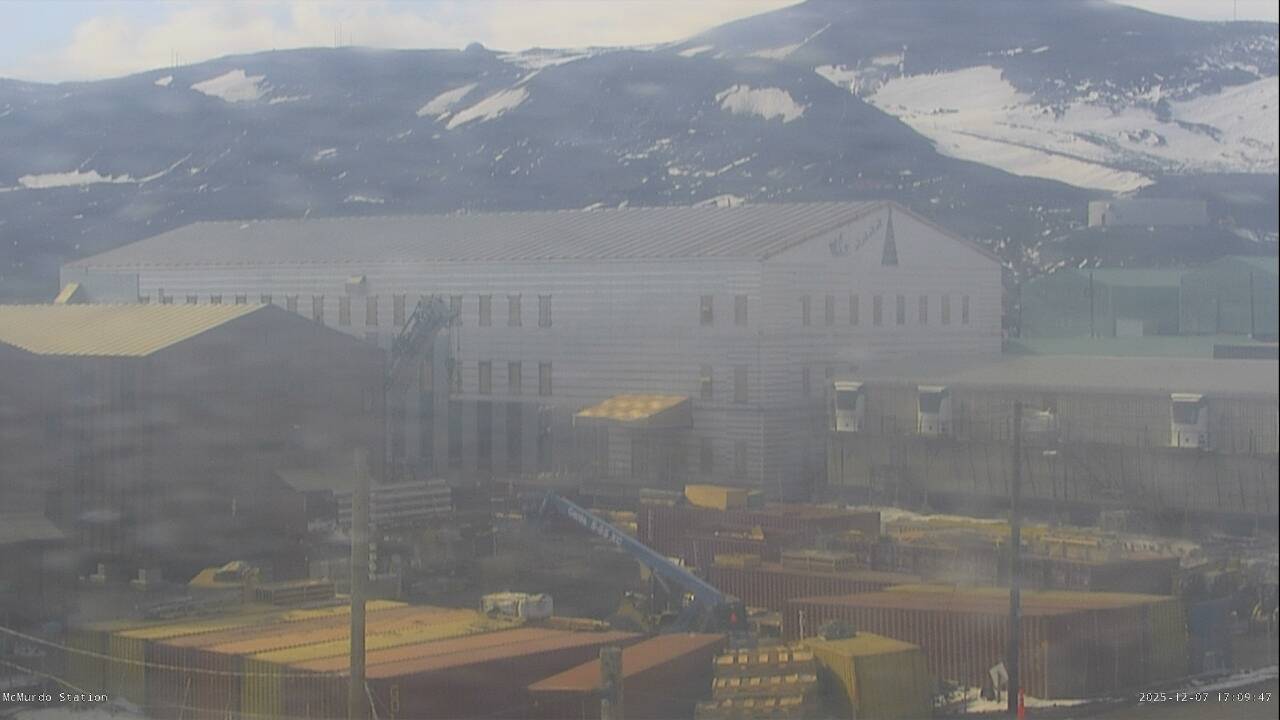 McMurdo Station - Lodging Construction Webcam