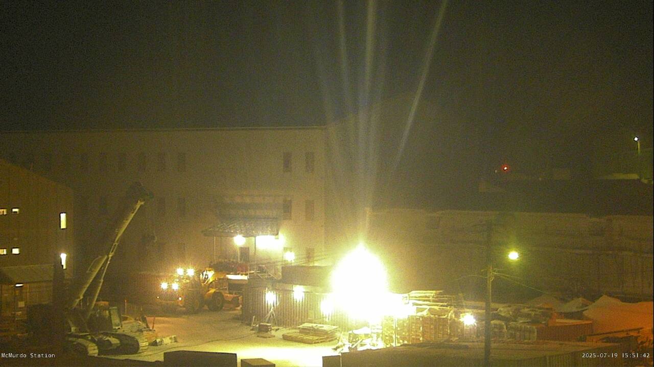 McMurdo Station - Lodging Construction Webcam