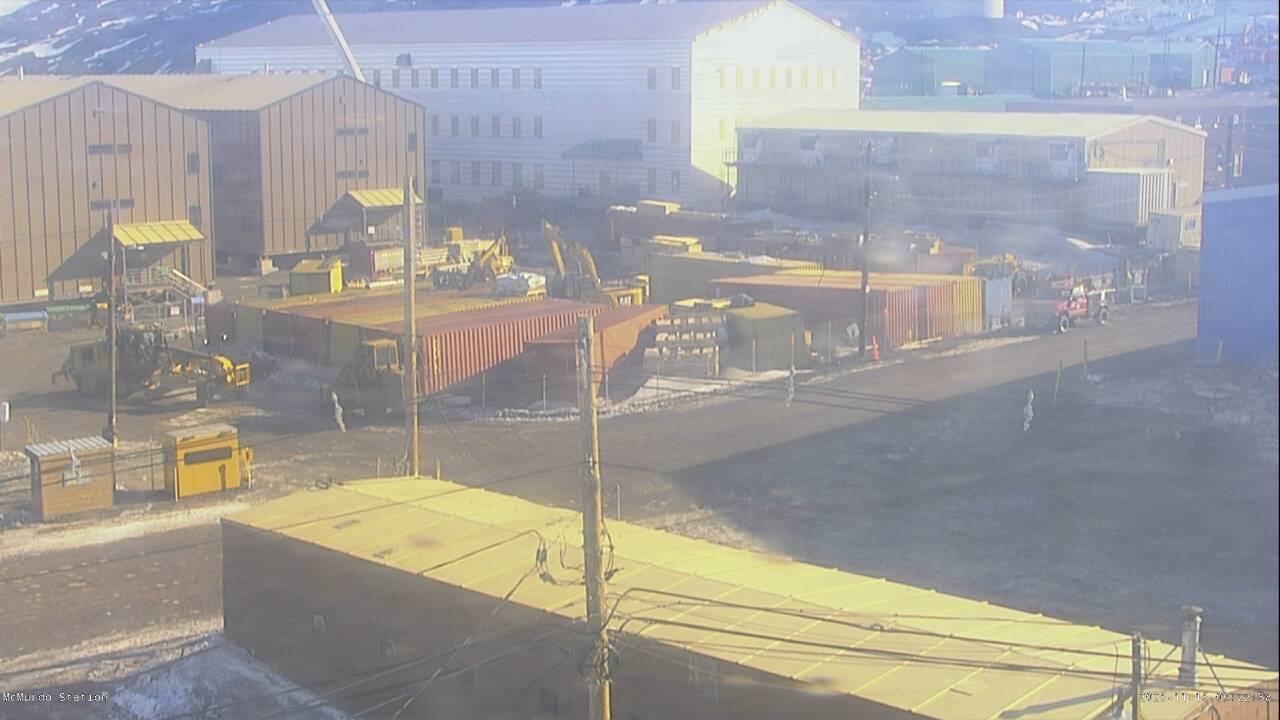 McMurdo Station - Lodging Construction Webcam