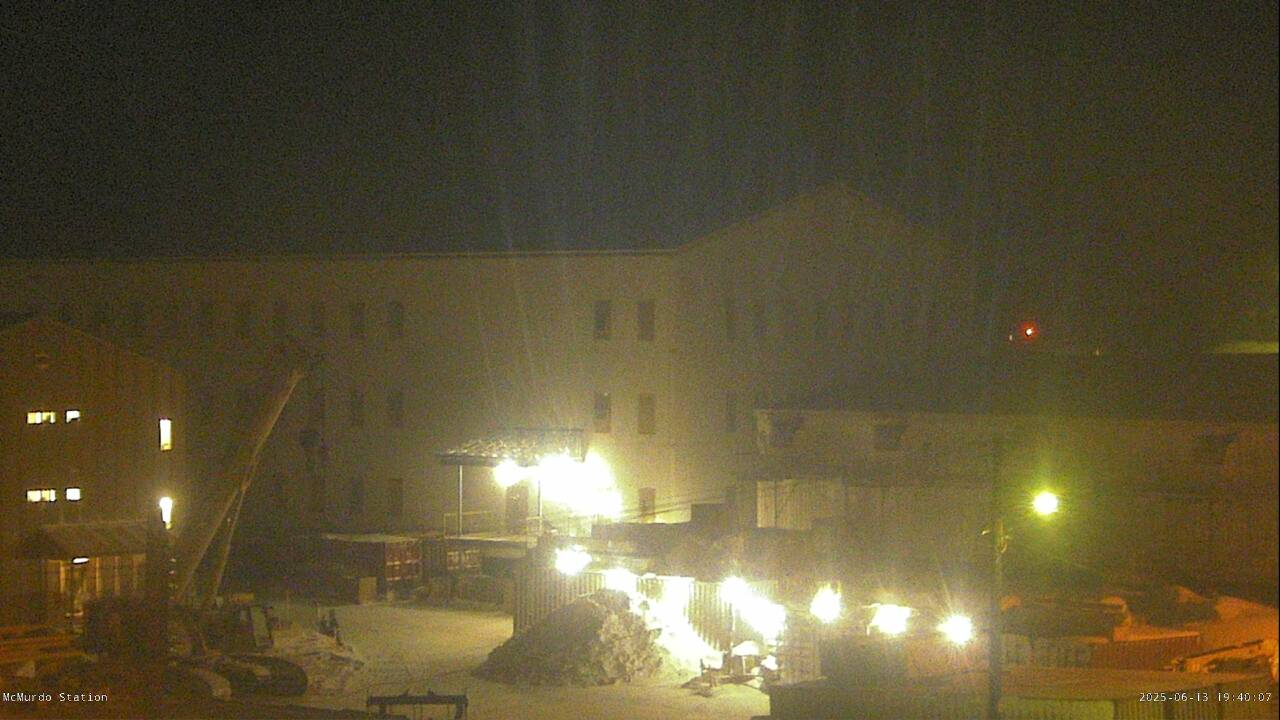 McMurdo Station - Lodging Construction Webcam