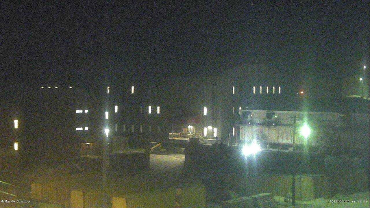 McMurdo Station - Lodging Construction Webcam