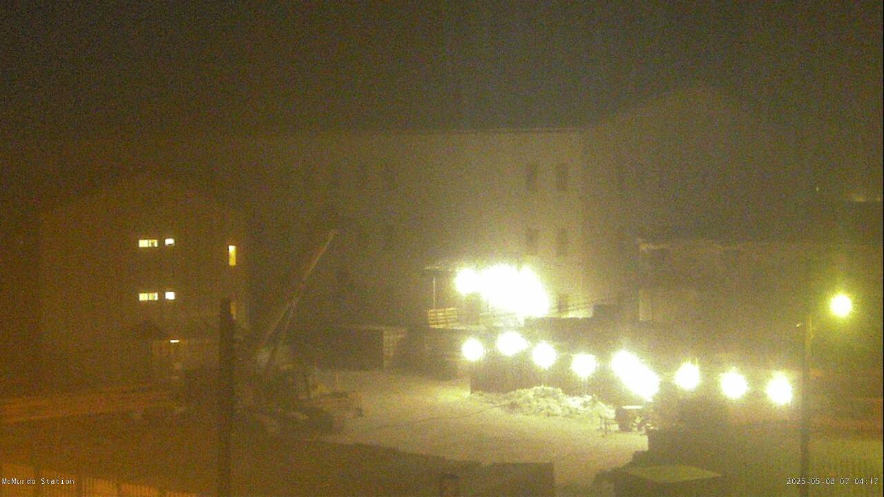 McMurdo Station - Lodging Construction Webcam